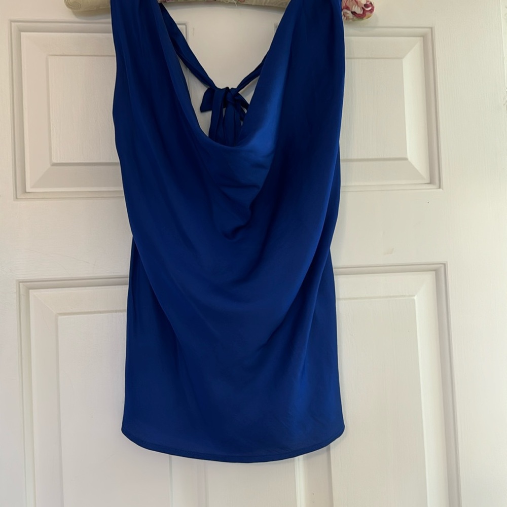 Dolan cowl neck halter top